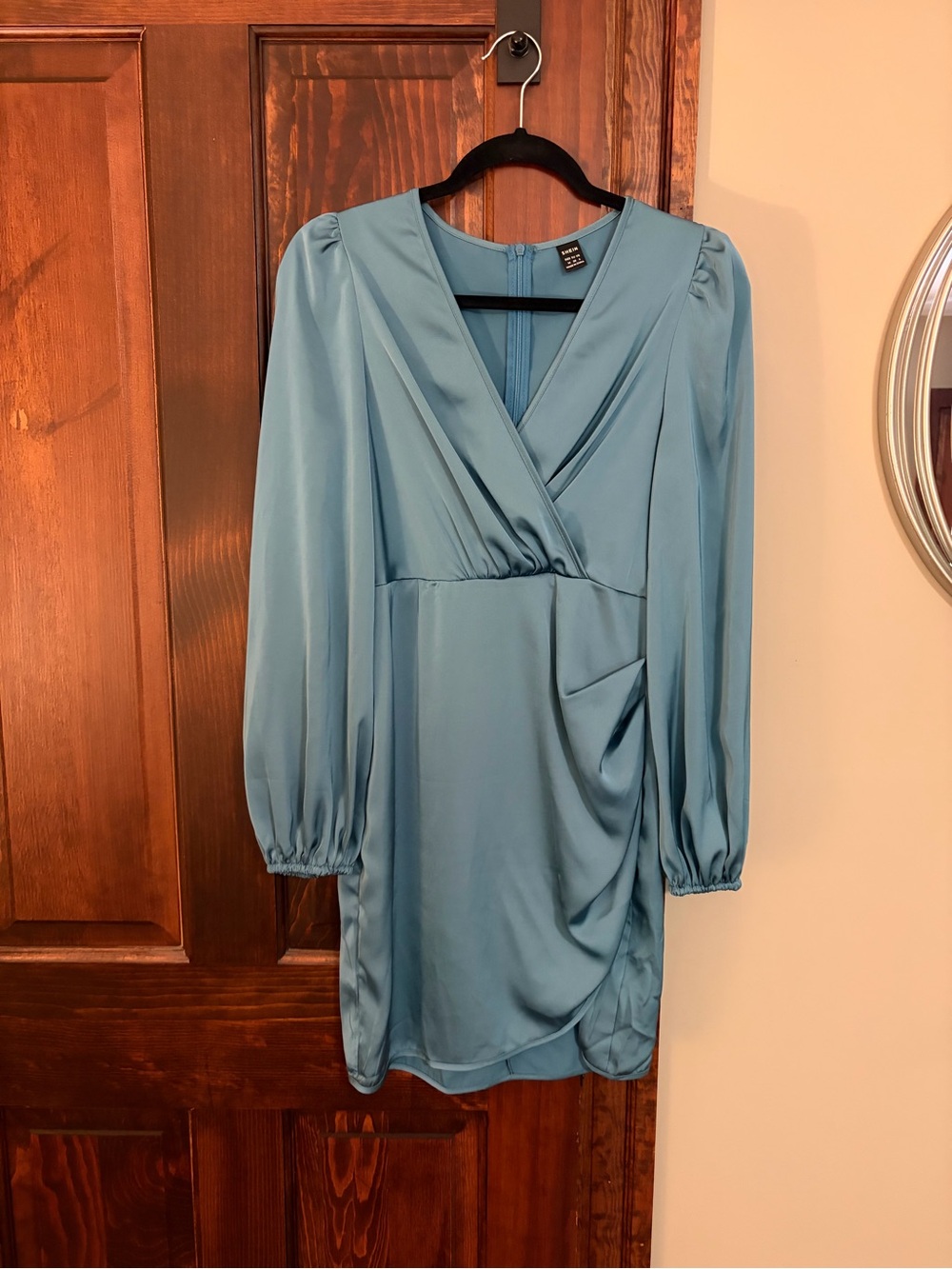 Teal-Blue Dress